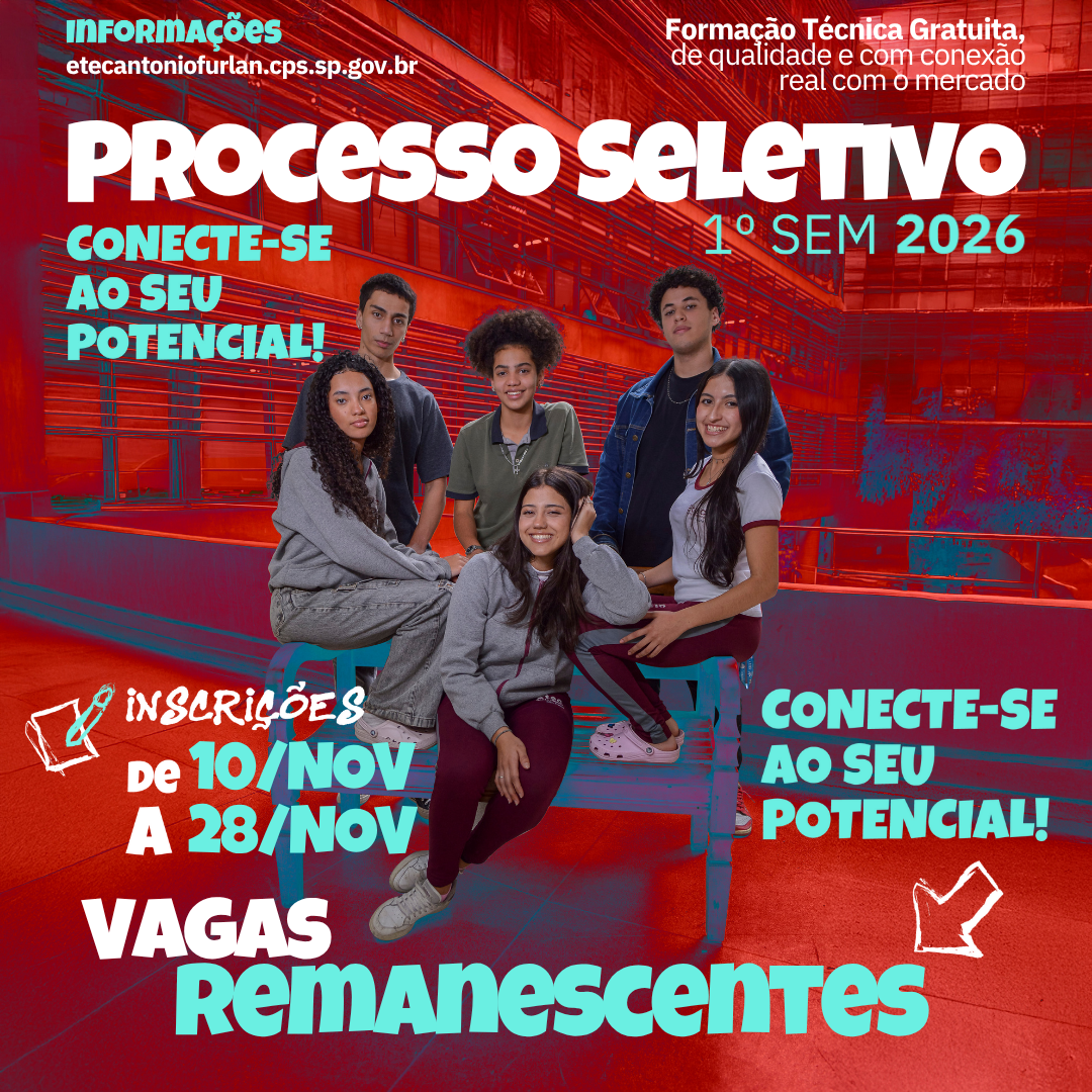 Vestibulinho 1º semestre de 2026