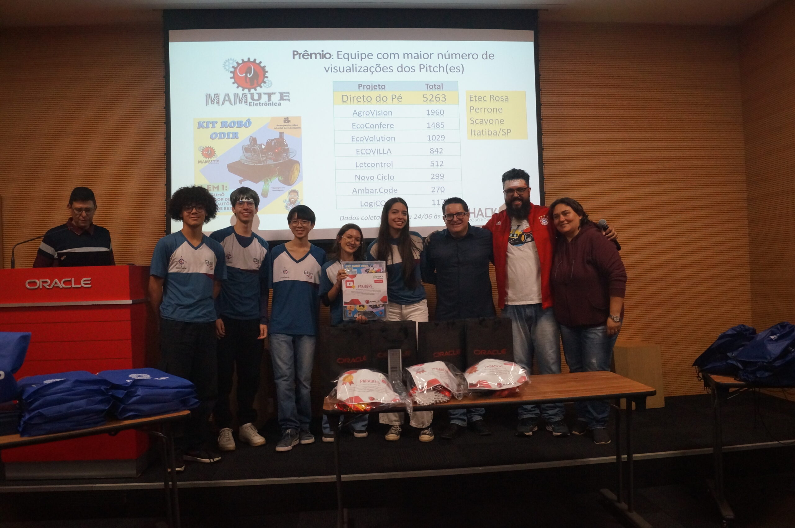 Foto oficial da equipe