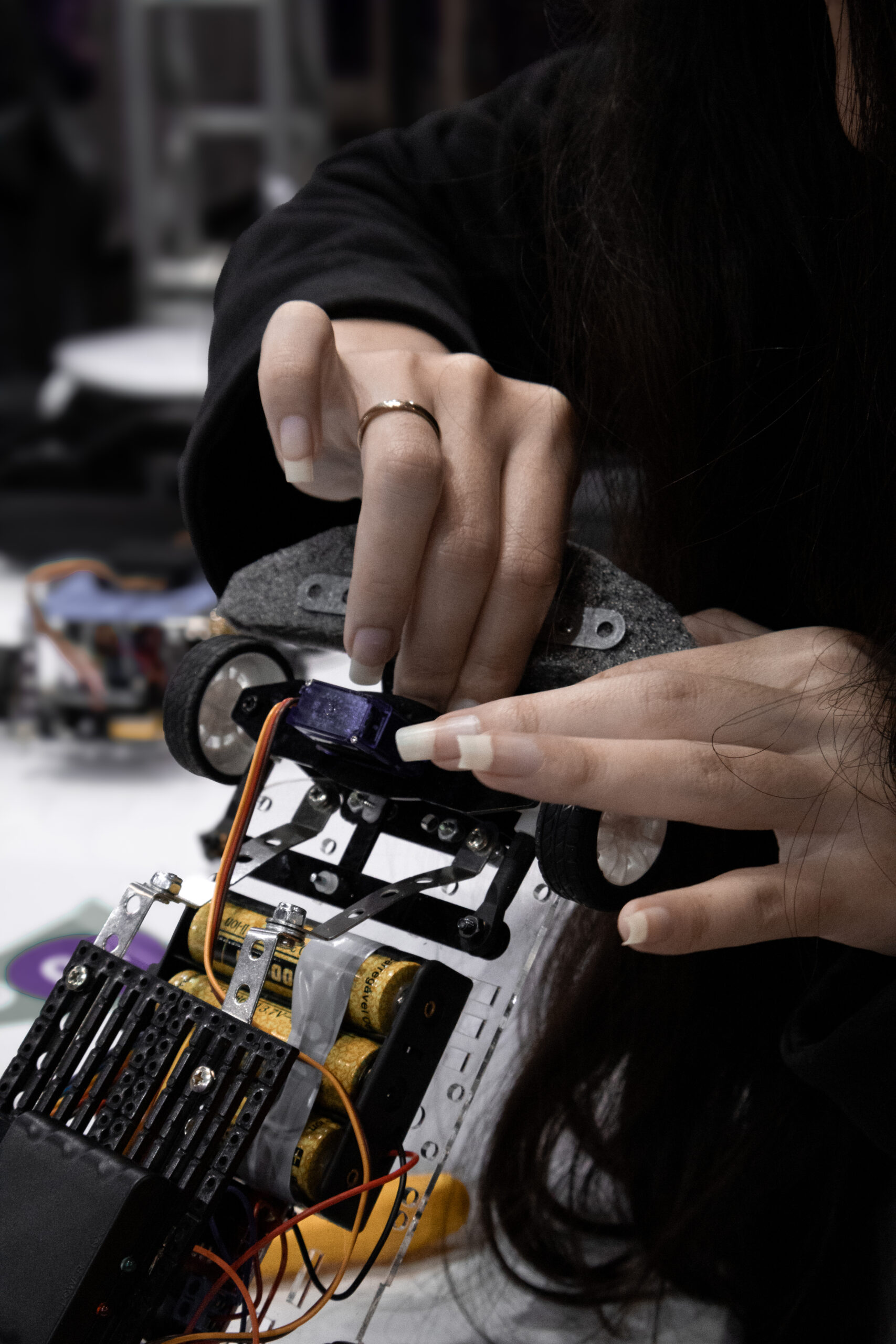 Participantes interagindo