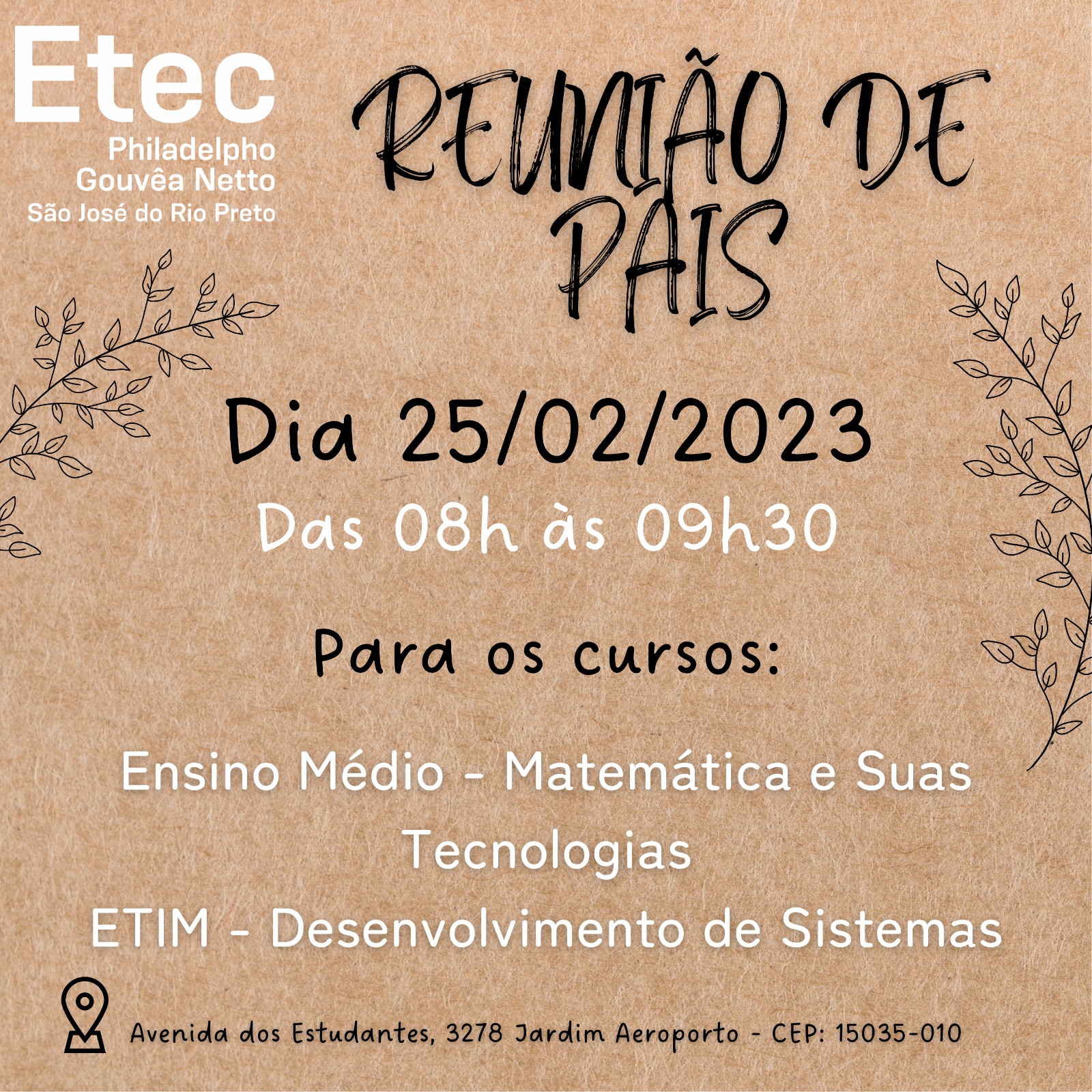 ETEC Philadelpho Gouvêa Netto - Escola Técnica em São José do Rio