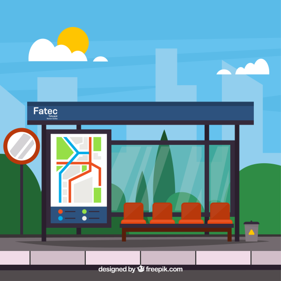 Concurso da Parada de Ônibus - Imagem: Freepik