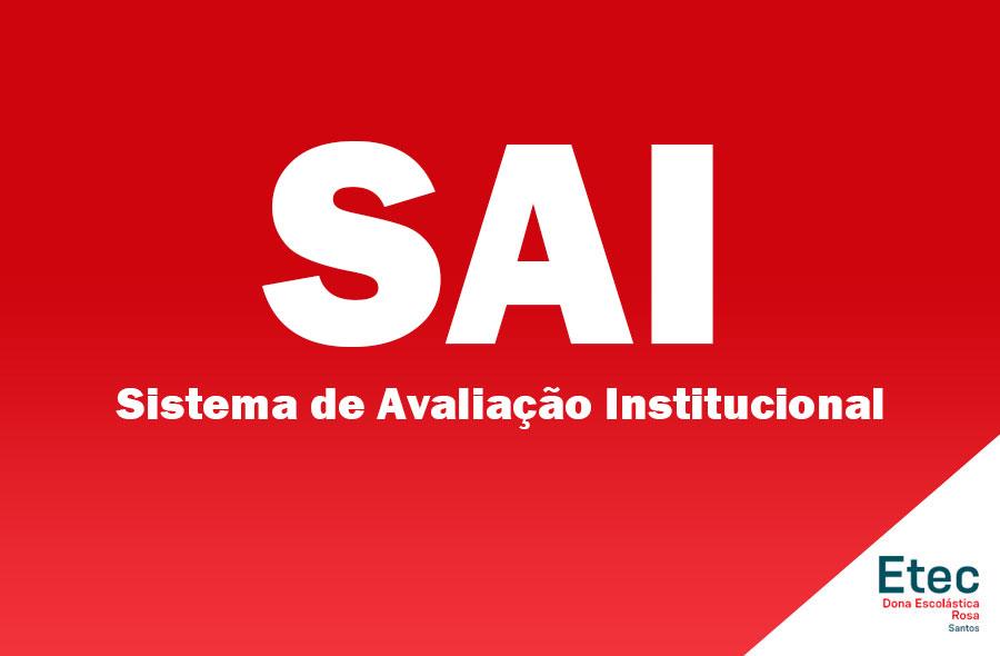 SAI - Sistema de Avaliação Institucional