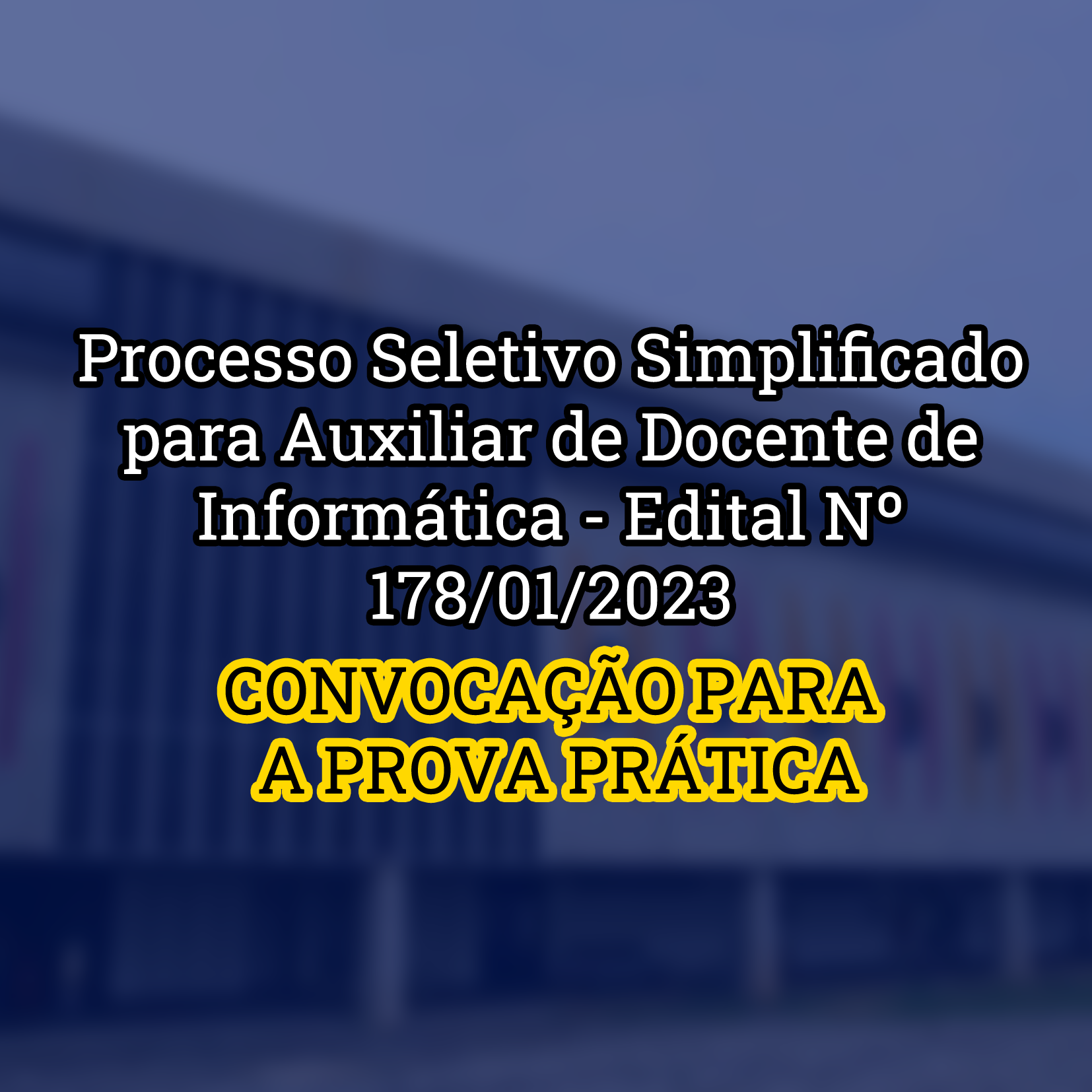 Processo Seletivo Simplificado Para Auxiliar De Docente De Informática Edital Nº 178012023 2658