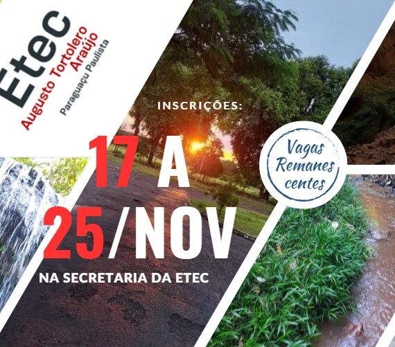 Processo de Vagas Remanescentes