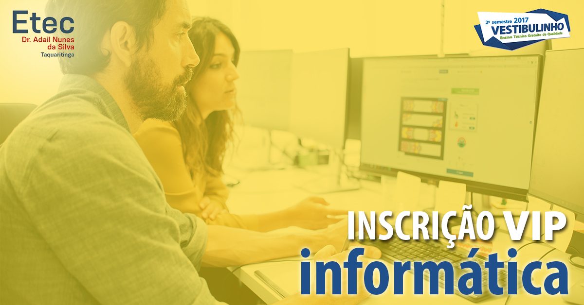 Inscrição VIP Vestibulinho