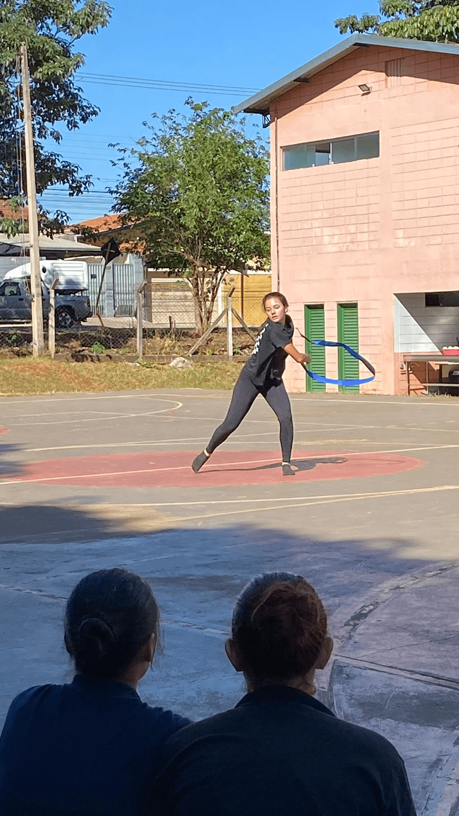 Apresentação de Ginástica Rítmica